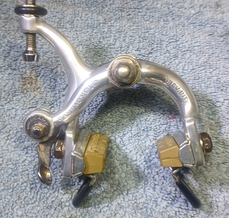 Front ONLY, Campagnolo Nuovo/Super Record Bicycle Brake Caliper Short Reach