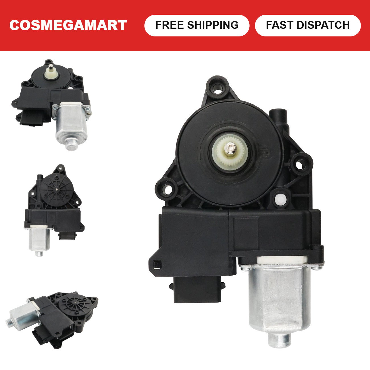 Front Left Power Window Motor for Driver Side - High Performance Replacement Par Front Left Power Window Motor for Driver Side - High Performance Replacement Par