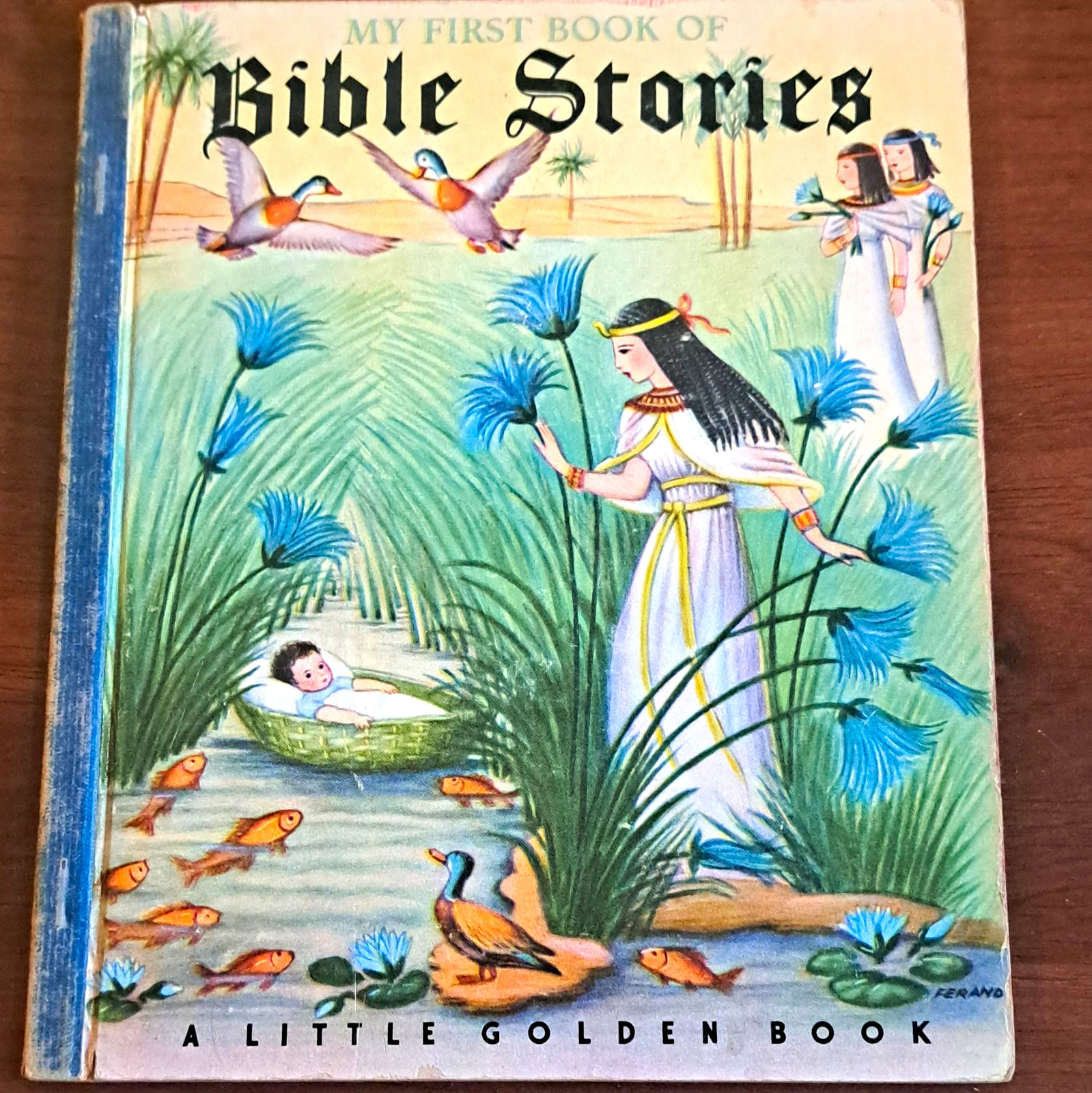 Vintage My First Book of Bible Stories Little Golden Book 1943 Hardcover Vintage My First Book of Bible Stories Little Golden Book 1943 Hardcover