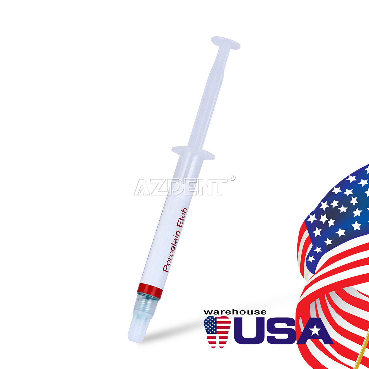 Dentex Dental Etch Porcelain Etch Gel 9.5% Acid Etchant 2.5ml
