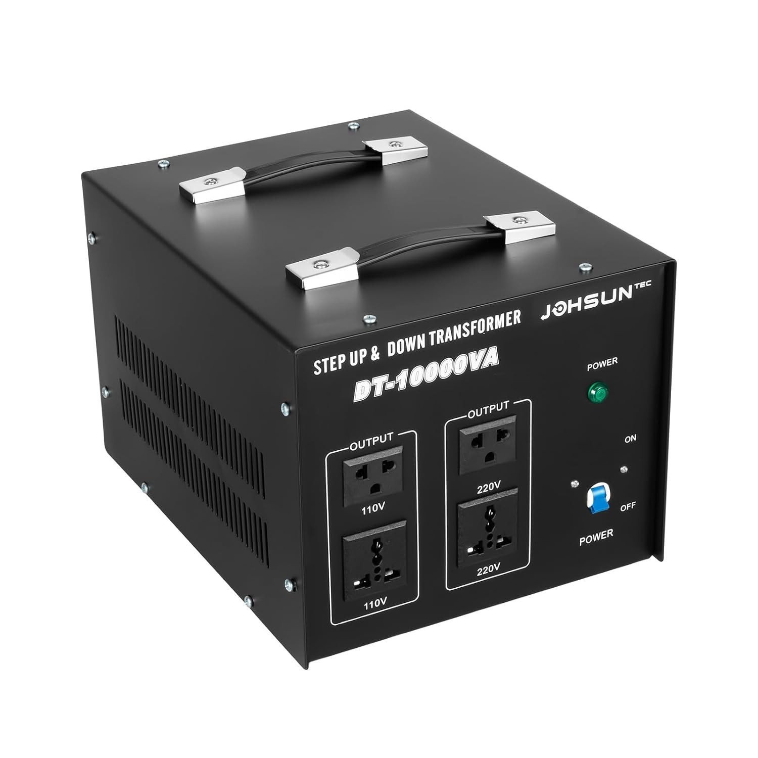 8000W/10000W Heavy Duty Voltage Converter with Circuit Breaker Safety Feature