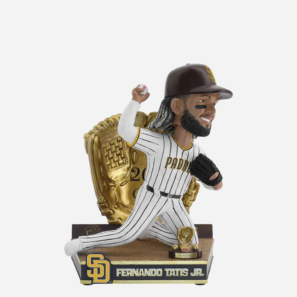Fernando Tatis Jr. San Diego Padres 2025 Gold Glove Bobblehead MLB Baseball Fernando Tatis Jr. San Diego Padres 2025 Gold Glove Bobblehead MLB Baseball