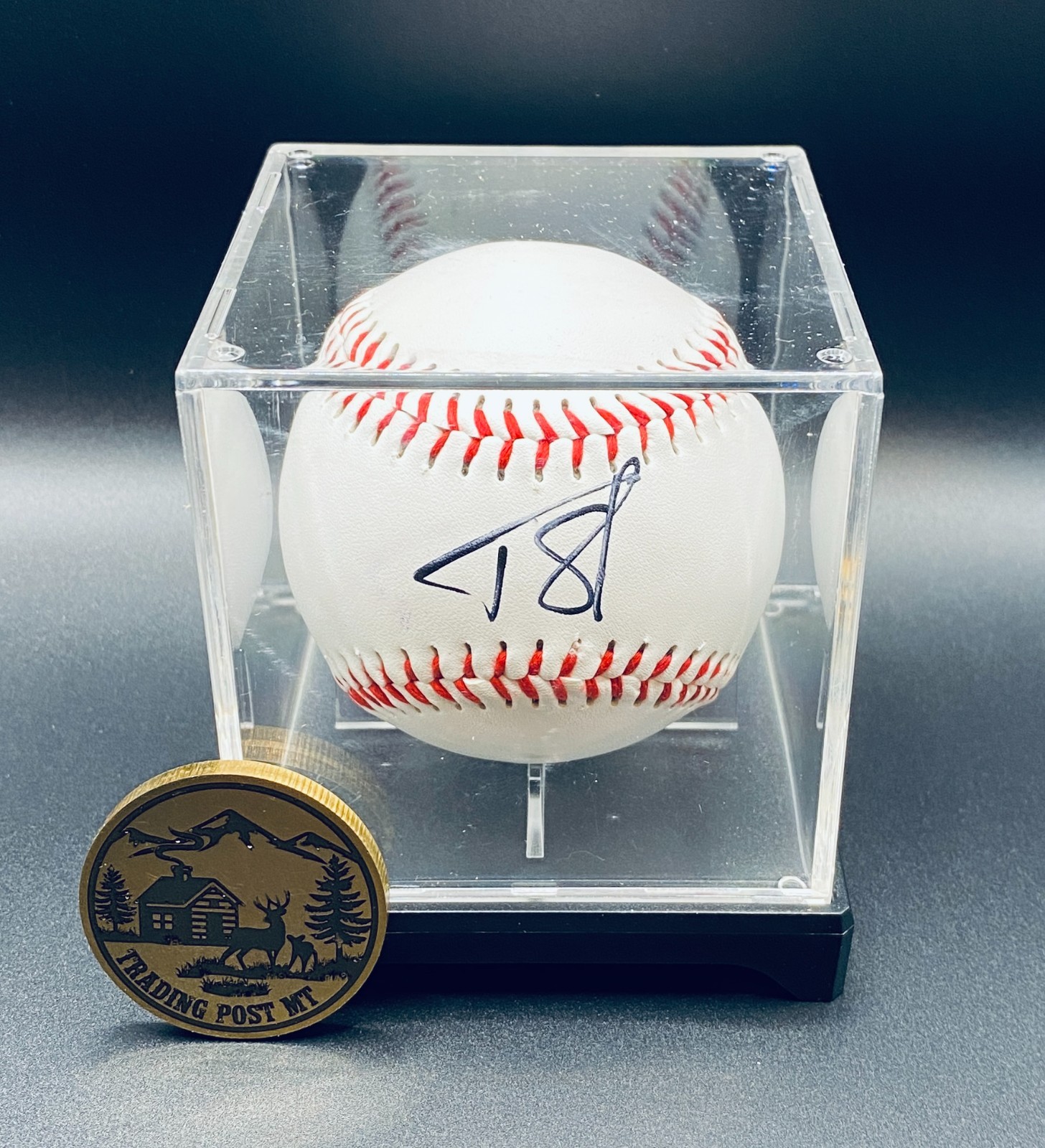 Tarik Skubal Signed Baseball In Case With COA (PC489447) (Dodgers) Tarik Skubal Signed Baseball In Case With COA (PC489447) (Dodgers)