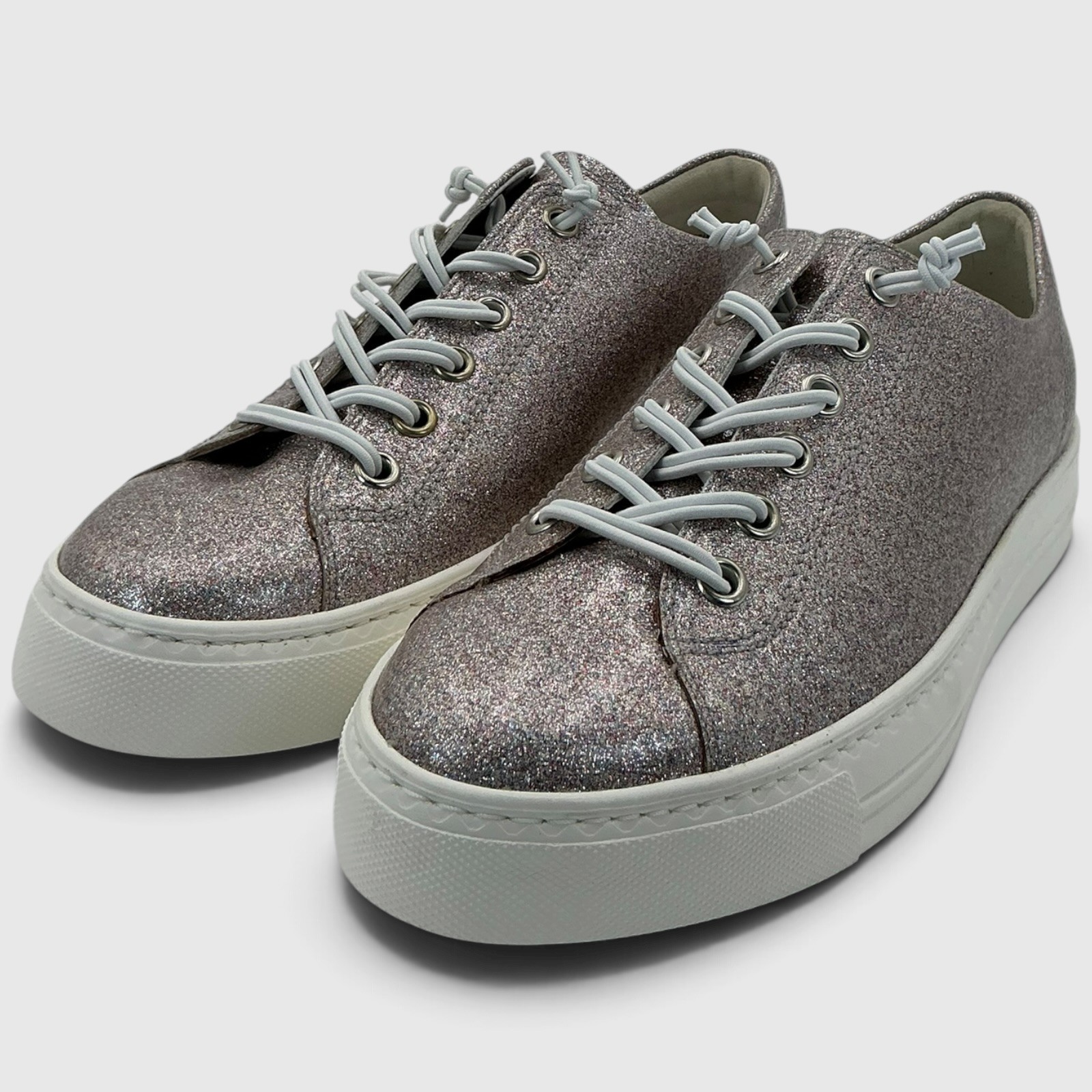 Paul Green Hadley Women\'s Size 10.5 US Military Broadway Leather Sneakers NWOB Paul Green Hadley Women\'s Size 10.5 US Military Broadway Leather Sneakers NWOB