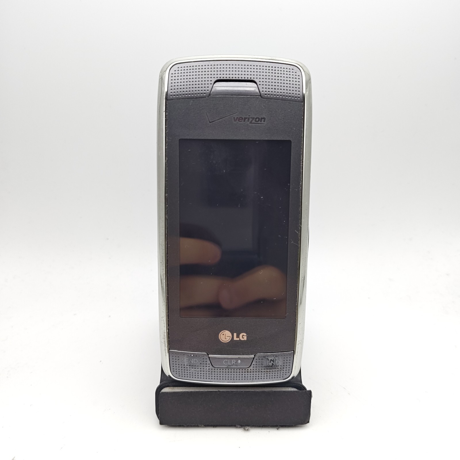 LG Voyager VX10000S Vintage Messaging Phone (Verizon) - Gray - DAMAGED #4317 LG Voyager VX10000S Vintage Messaging Phone (Verizon) - Gray - DAMAGED #4317
