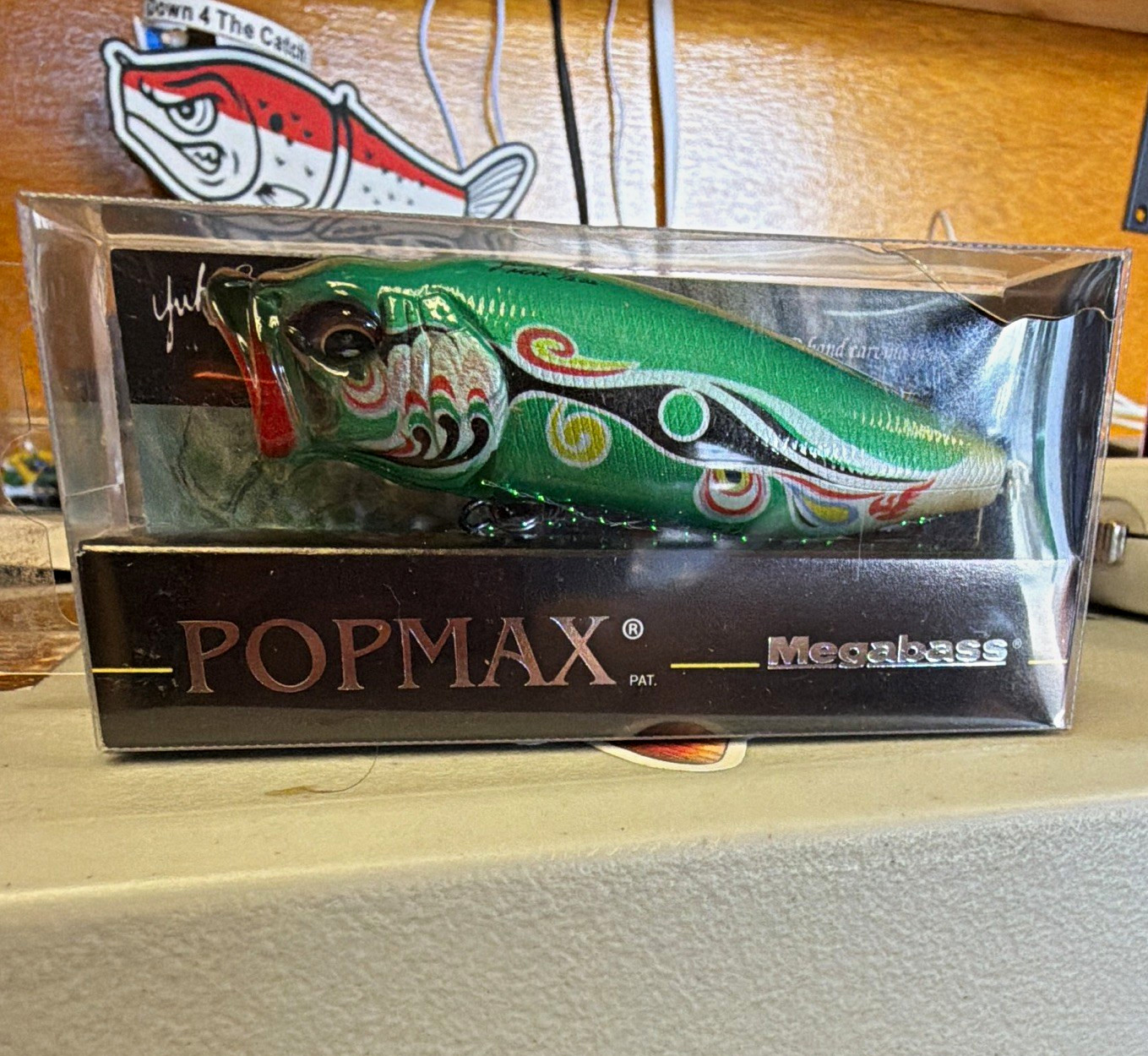 Megabass POPMAX (SP-C) Floating Topwater 4in 1/2oz Green 3 kingdoms Megabass POPMAX (SP-C) Floating Topwater 4in 1/2oz Green 3 kingdoms