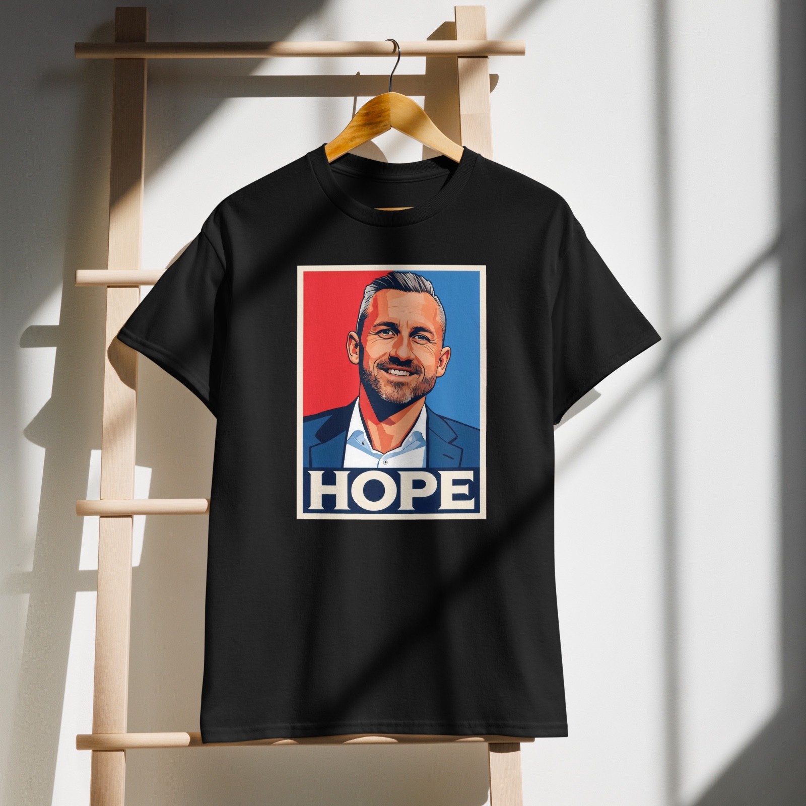 Ulrich Siegmund, HOPE, AfD T-Shirt, Alternative for Germany, Saxony-Anhalt