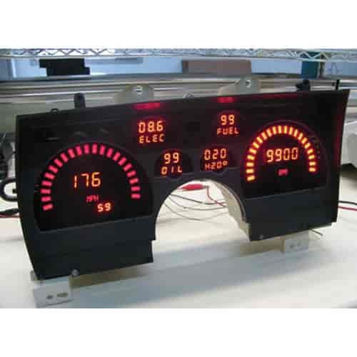 Intellitronix LED Digital Replacement Gauge Panel 1982-90 Camaro