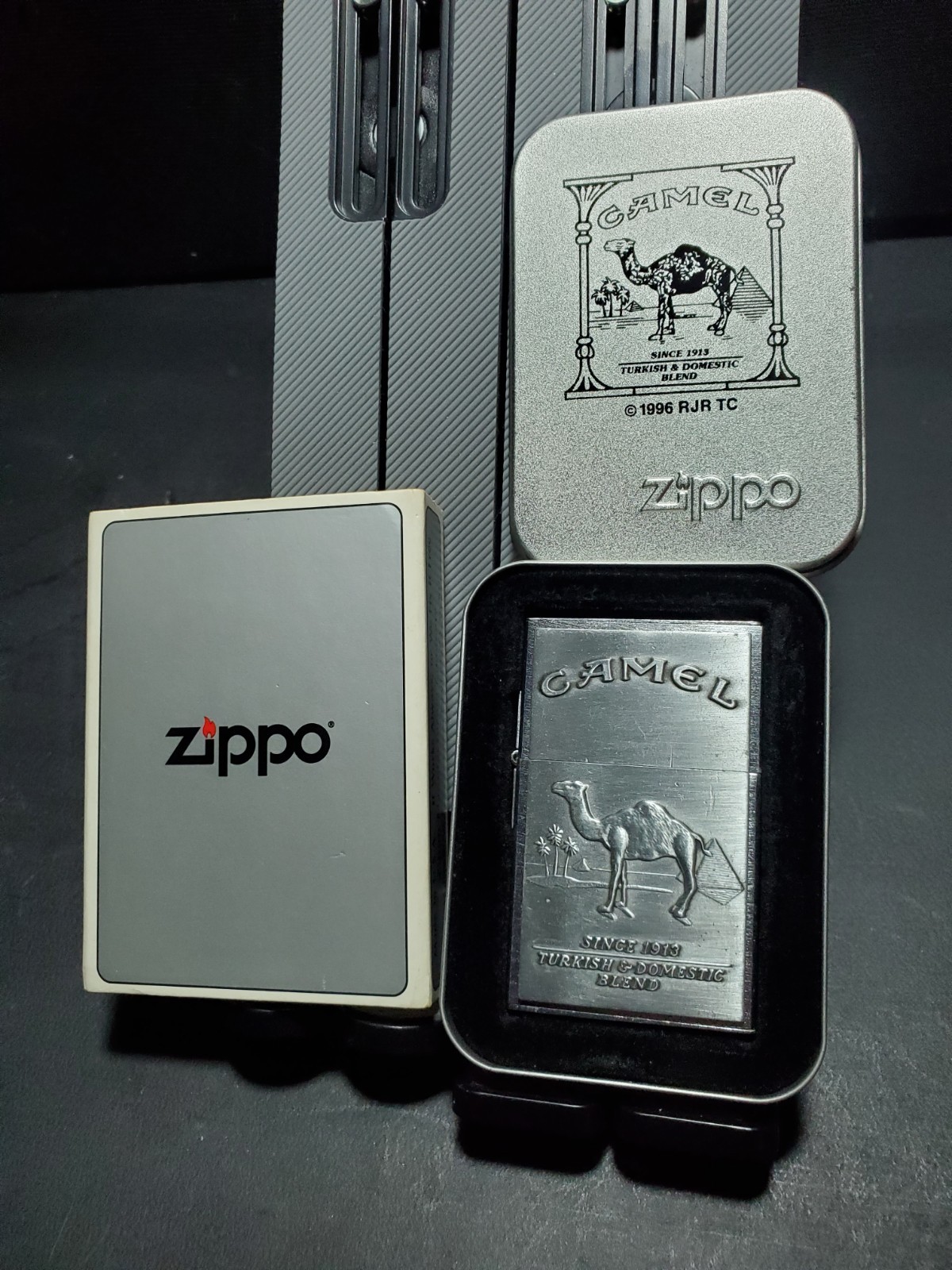 Vintage 1996 Camel Original 1932 2nd Release Replica Zippo Lighter New Vintage 1996 Camel Original 1932 2nd Release Replica Zippo Lighter New