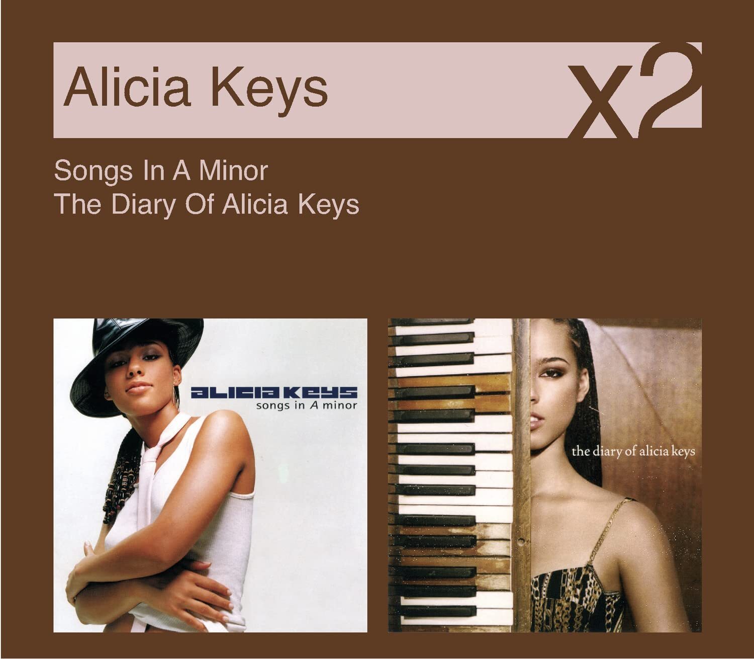 2cd Ecco Slipc Songs In A Minor/T He Diary Of [Audio CD] Keys, Alicia;