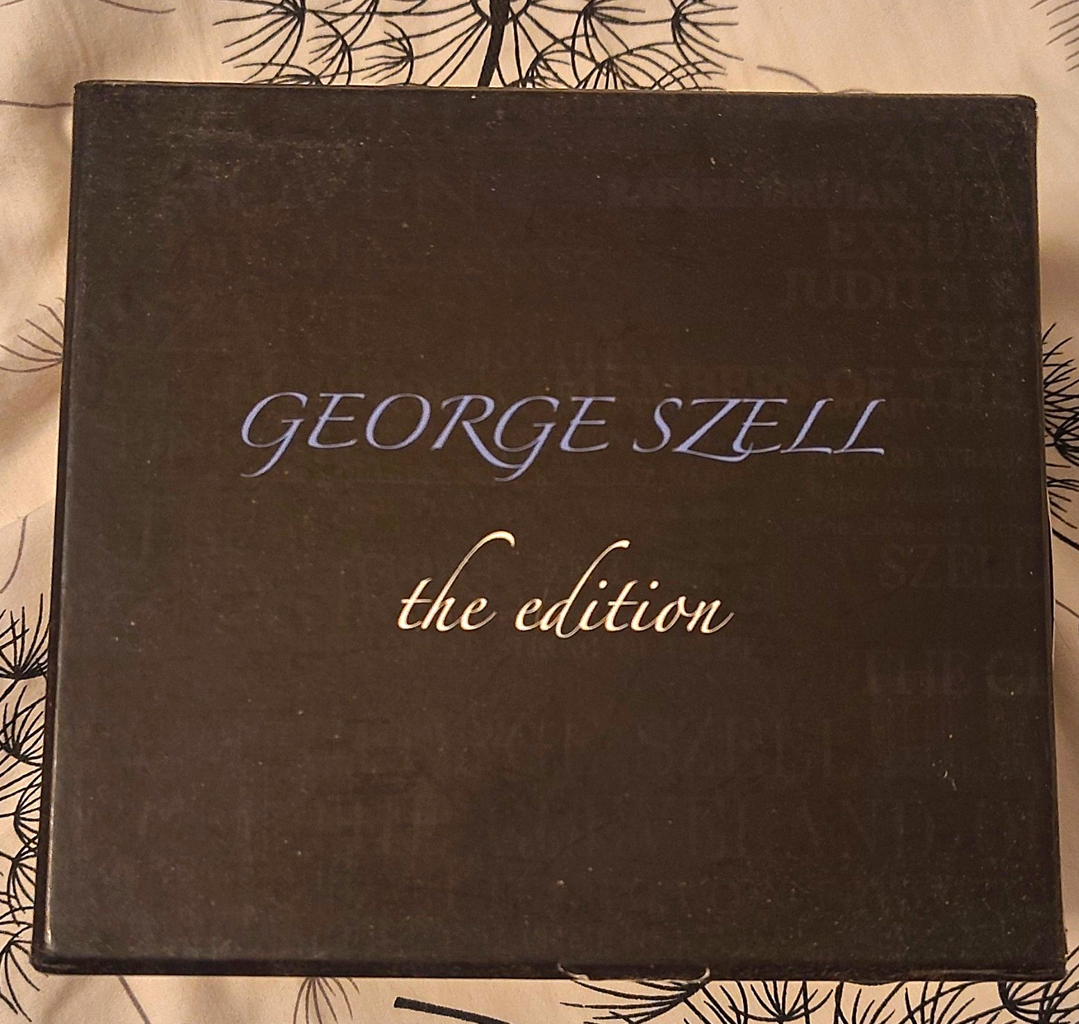 George Szell George Szell: The Edition 49CD Box Set Compilation Sony 2013 George Szell George Szell: The Edition 49CD Box Set Compilation Sony 2013