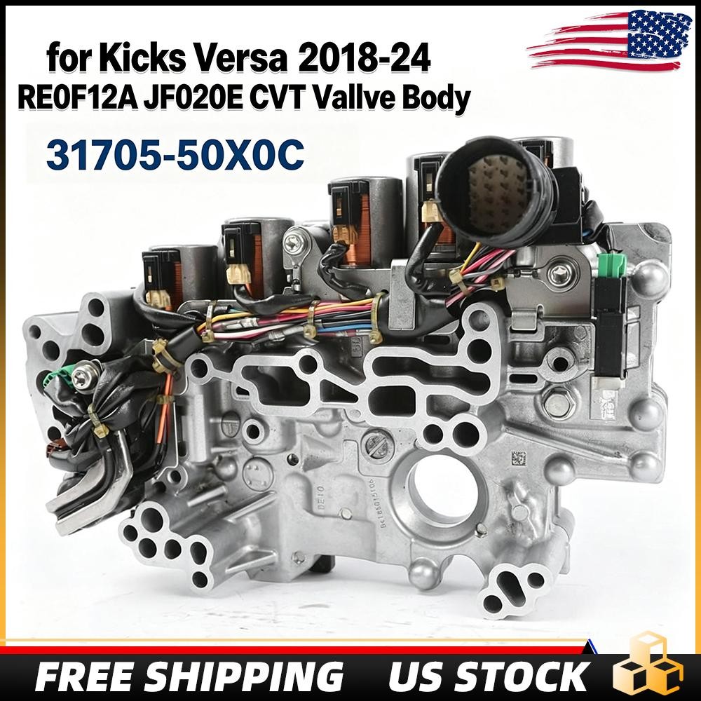 JF020E RE0F12A✅Transmission Valve Body # 31705-50X5C For Nissan Kicks Versa 1.6L