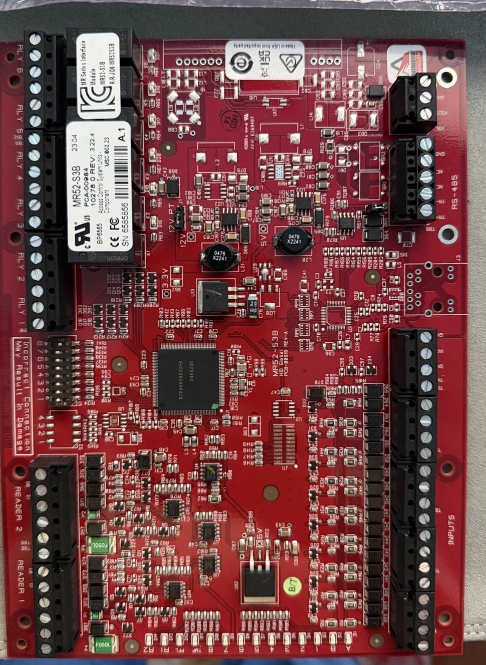New Mercury Security MR52-S3B Interface Module New Mercury Security MR52-S3B Interface Module