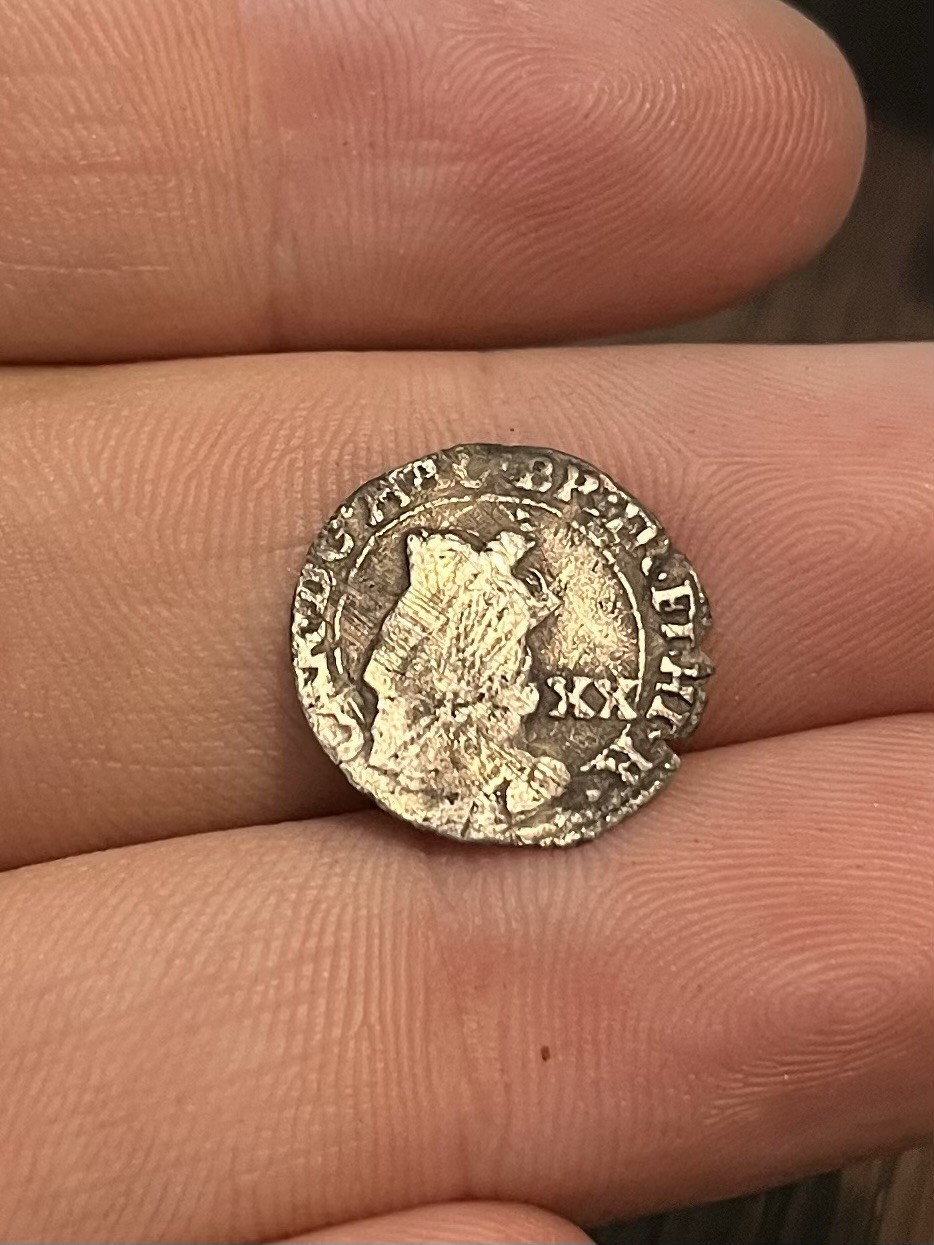 RARE 1637-42 20 Pence Charles I Scotland British Silver Old Coin Crown Bust RARE 1637-42 20 Pence Charles I Scotland British Silver Old Coin Crown Bust