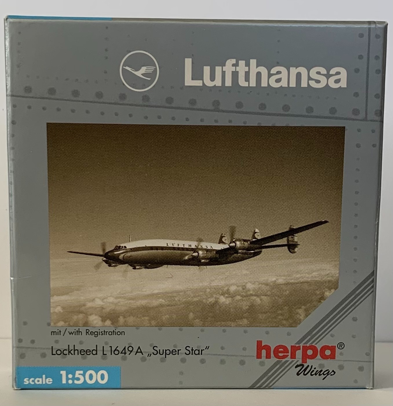 Herpa Wings 1/500, Lufthansa Lockheed 1649A 