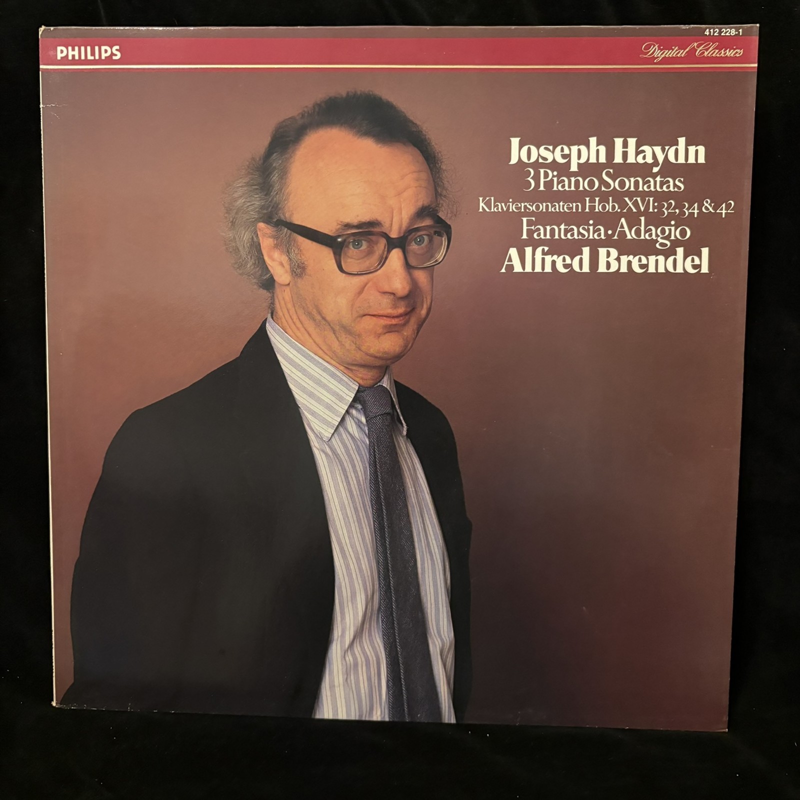 HAYDN 3 Piano Sonatas, Fantasia & Adagio - ALFRED BRENDEL - PHILIPS ST LP 1984