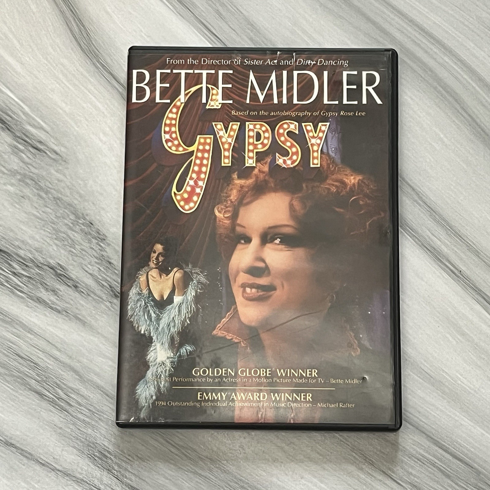 Gypsy (DVD, 2005) Bette Midler, Edward Asner ••