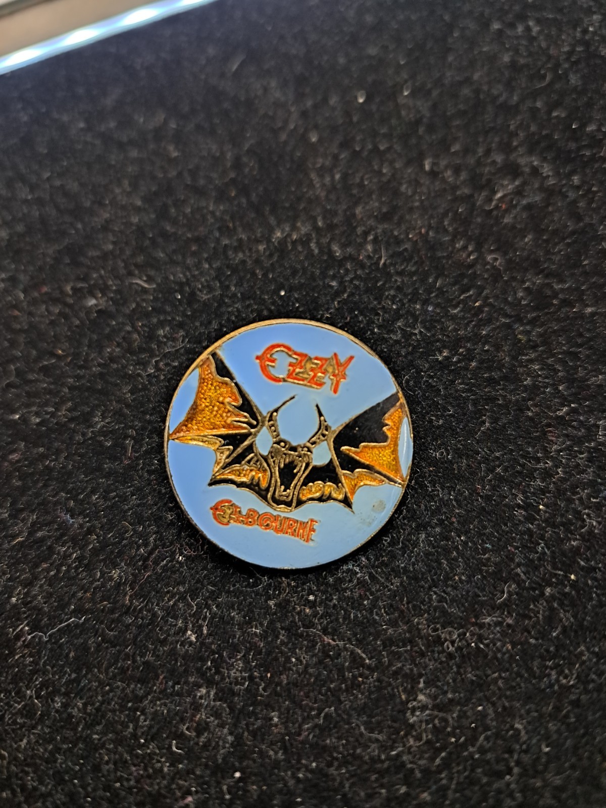 Vintage 1980s Ozzy Osborne Enamel/Metal Collector\'s Pin Vintage 1980s Ozzy Osborne Enamel/Metal Collector\'s Pin