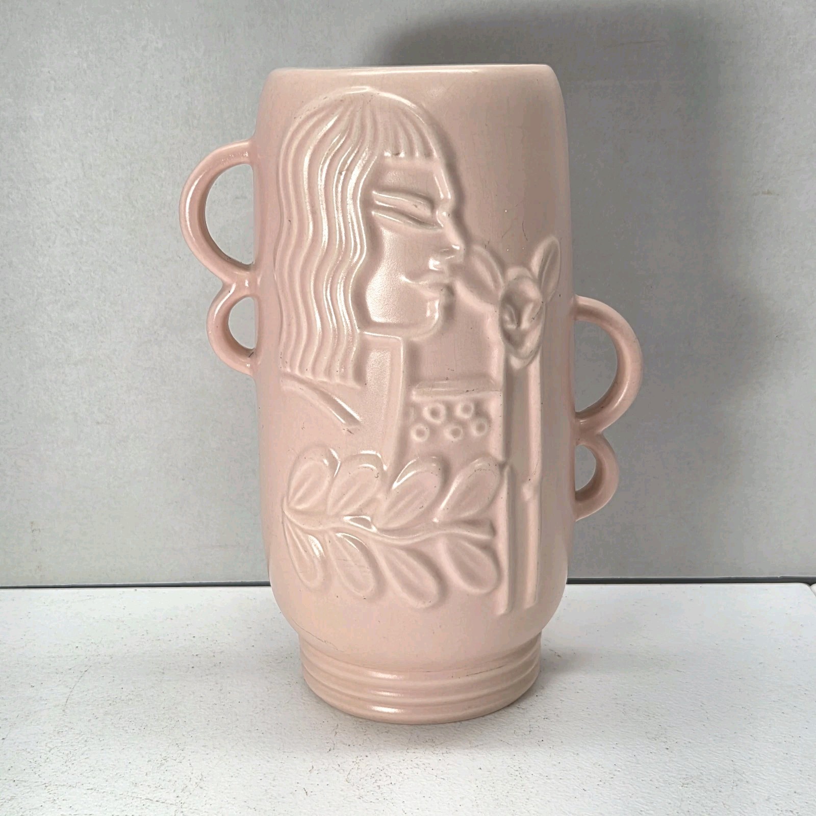 Vintage Red Wing Pottery Vase #1151 Charles Murphy Design Art Deco