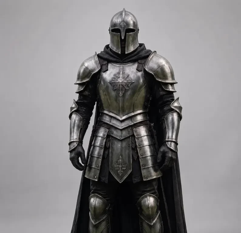 Medieval Knight Full Armor Suit – Handmade Steel Plate Armor, LARP Cosplay Medieval Knight Full Armor Suit – Handmade Steel Plate Armor, LARP Cosplay