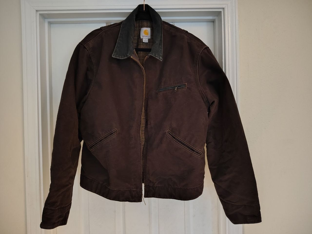 Vintage Carhartt J97 DKB “Detroit” Bomber Jacket Large Excellent Condition Vintage Carhartt J97 DKB “Detroit” Bomber Jacket Large Excellent Condition