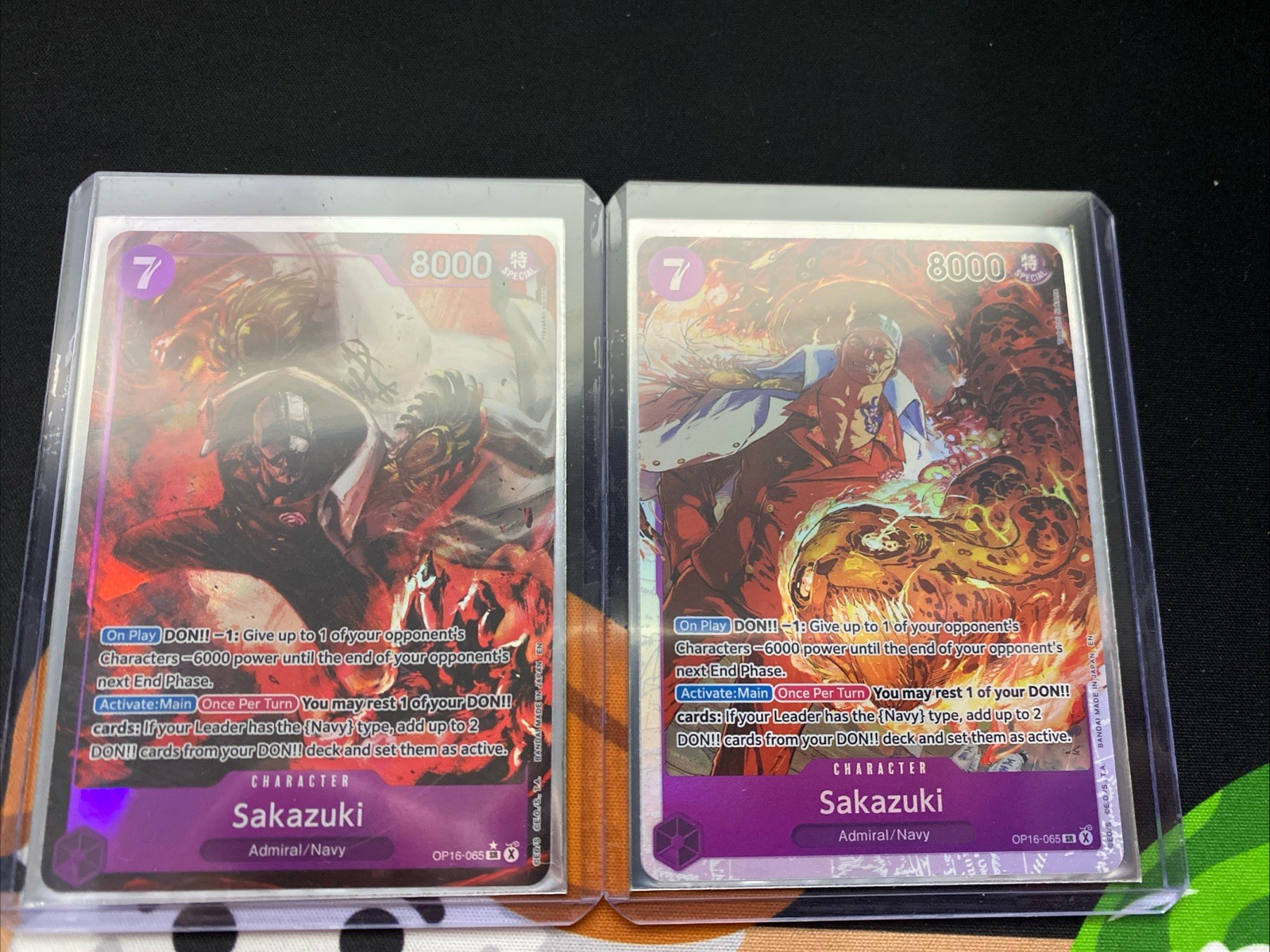 Sakazuki (Alternate Art) OP16-065 The Time of Battle Foil And Sakazuki SR Bundle Sakazuki (Alternate Art) OP16-065 The Time of Battle Foil And Sakazuki SR Bundle