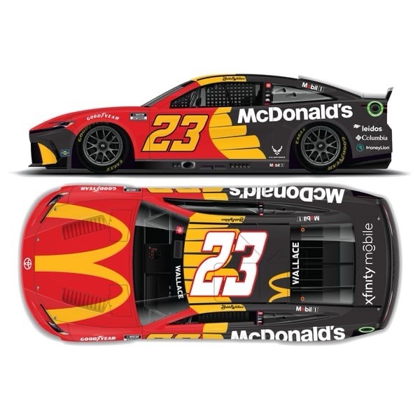 Losi 1/12 Custom Bubba Wallace McDonalds Camry Nascar RC Body Losi 1/12 Custom Bubba Wallace McDonalds Camry Nascar RC Body