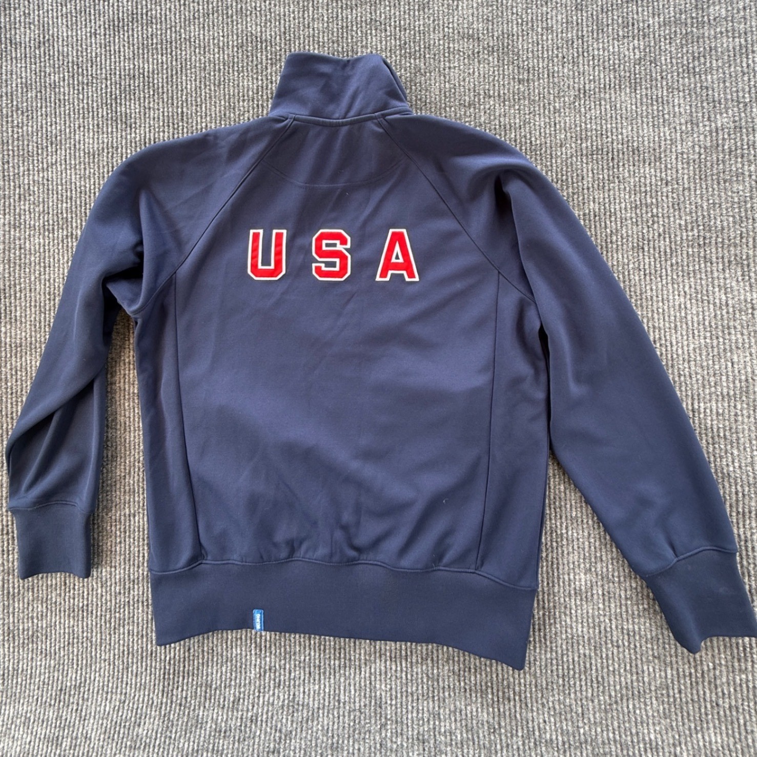 Nike Team USA Beijing 2008 Olympic Track Jacket Navy Blue Mens Large 08.08.08 Nike Team USA Beijing 2008 Olympic Track Jacket Navy Blue Mens Large 08.08.08