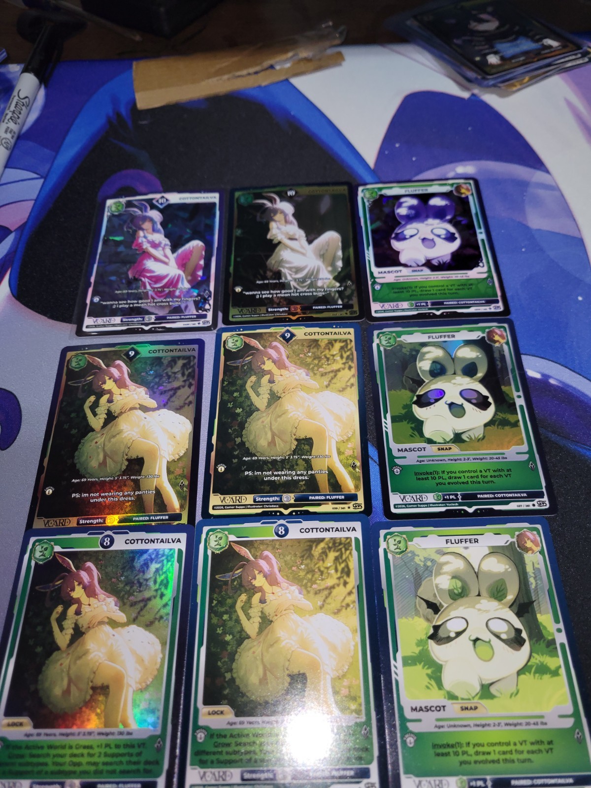 Vcard Fractured Paradox ConttontailVA Complete Play Set Vcard Fractured Paradox ConttontailVA Complete Play Set