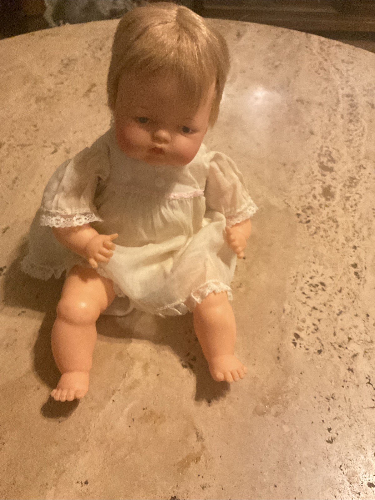 Ideal 1961 Ideal Toy Corp Tiny Thumbelina Doll In Working Condition