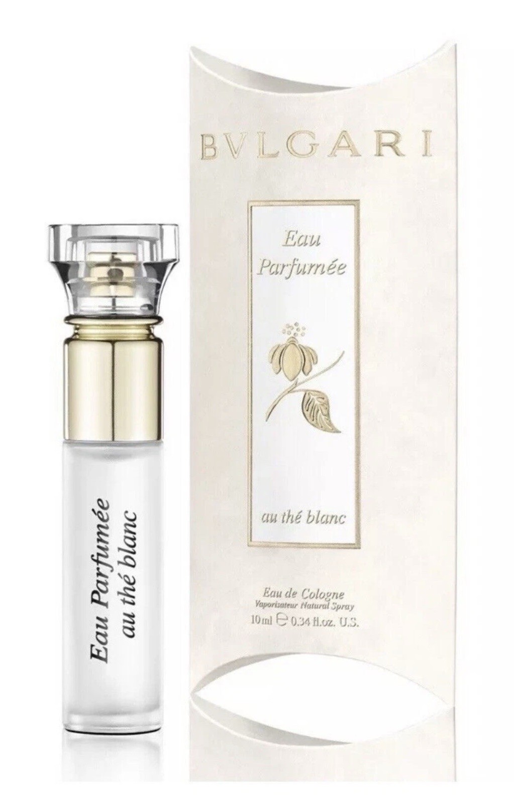 Bvlgari au the blanc white tea Cologne 10ml Brand New In Pillow Box UNISEX