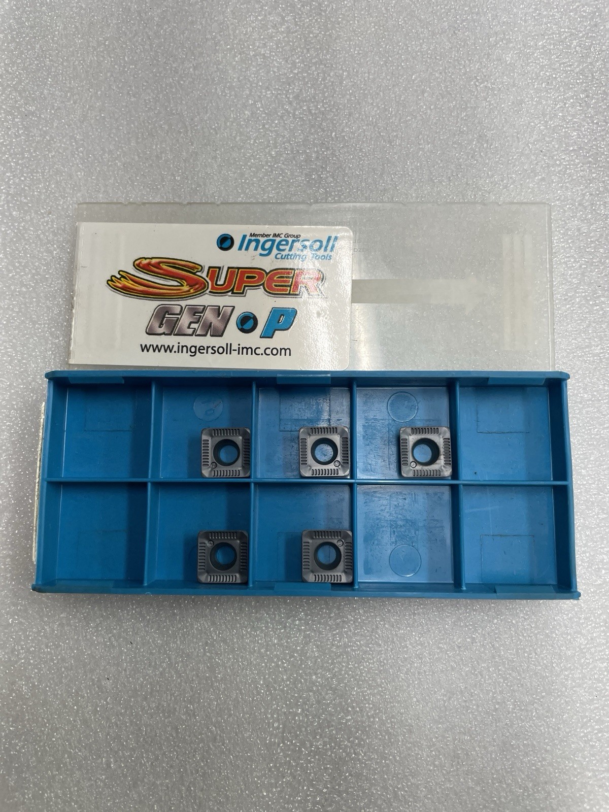 (5 Pcs) New Ingersoll SHLT090308N-HR IN2005 PowerQuad Carbide Inserts 5804825