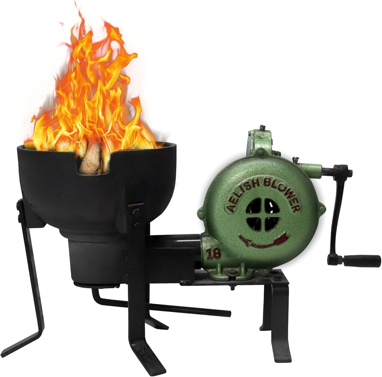 Simond Store Blacksmithing Coal Forge Furnace with Hand Blower Simond Store Blacksmithing Coal Forge Furnace with Hand Blower