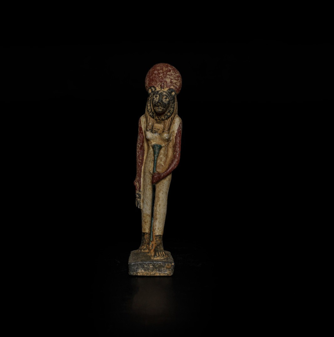 Egyptian Artifacts Rare Authentic Pharaonic Statue Egyptian Goddess Sekhmet BC