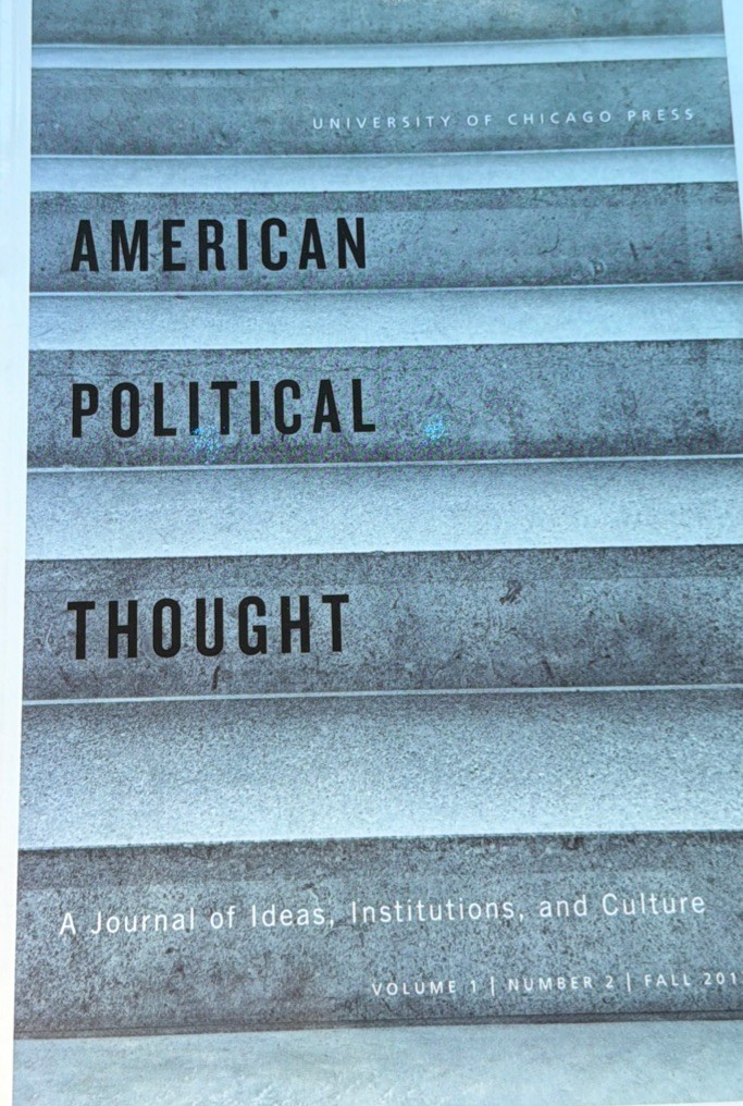 American Political Thought: A Journal of Ideas, Institutions, and Culture