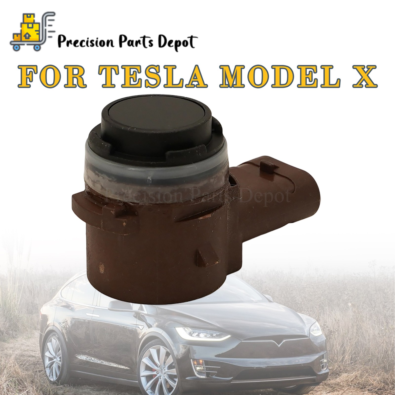 NEW 1x Parking Sensor For Tesla Model X 1127502-09-C 112750209C Good Quality US
