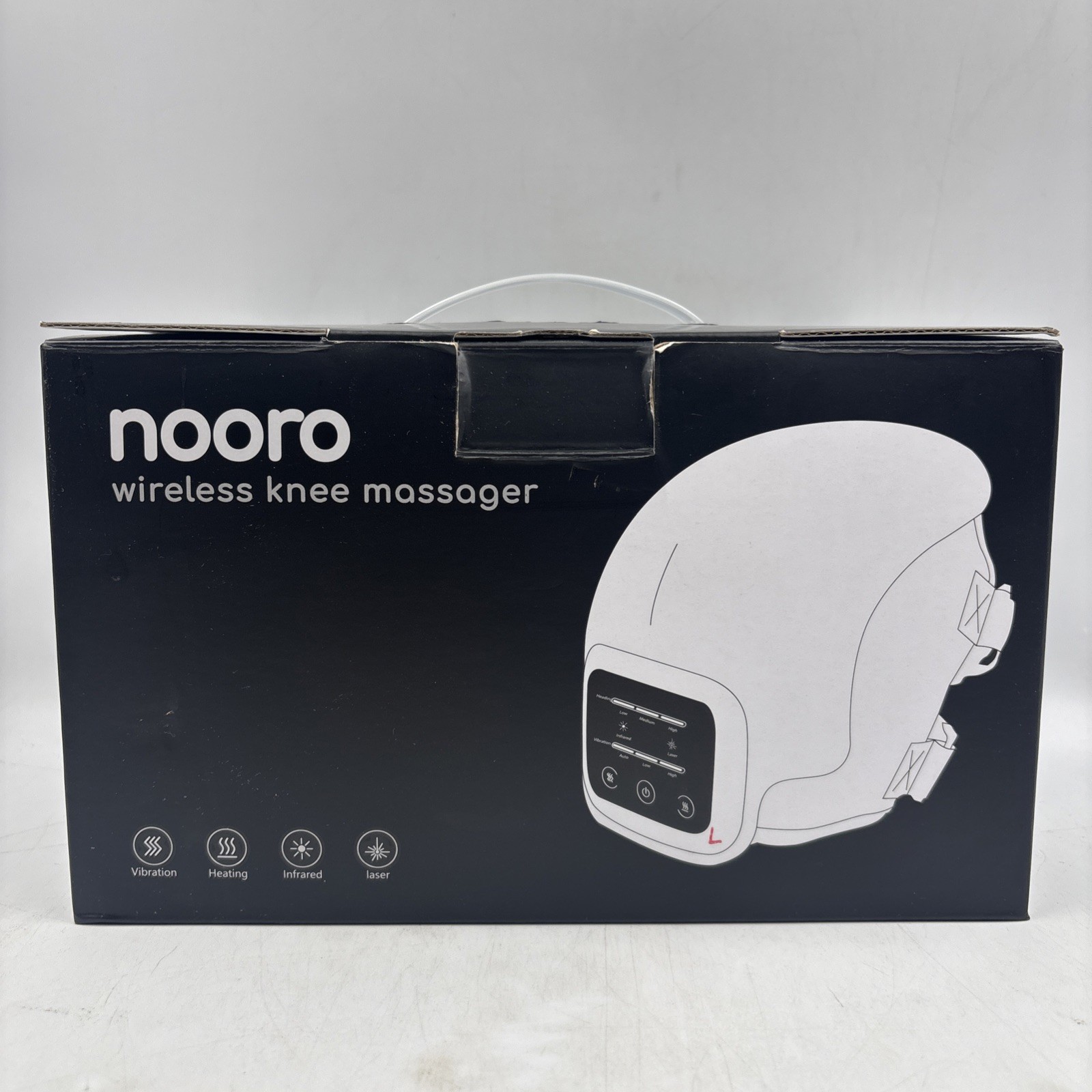 Nooro Wireless Knee Massager Heating, Vibration, Infrared, Laser
