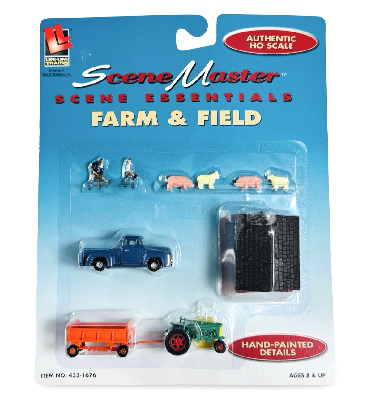 433-1676 Life-Like HO Scene Master FARM & FIELD Accessories 433-1676 Life-Like HO Scene Master FARM & FIELD Accessories