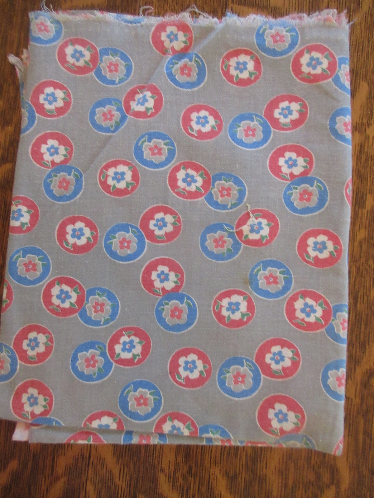 Vintage 1930s-40s Whole Feed Sack Material - 36\