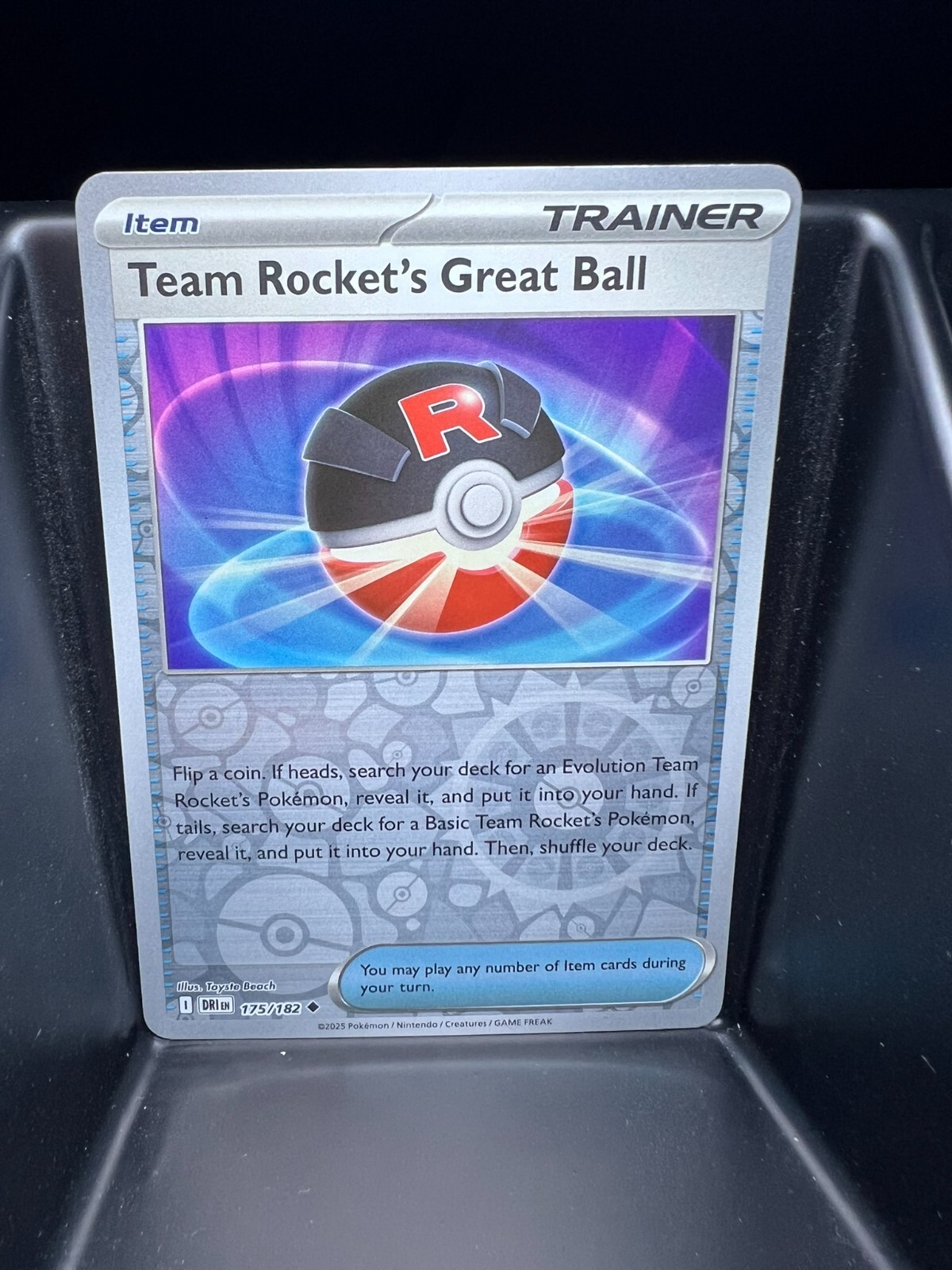 Team Rocket's Great Ball (Reverse Holo) 175/182 Destined Rivals Team Rocket's Great Ball (Reverse Holo) 175/182 Destined Rivals