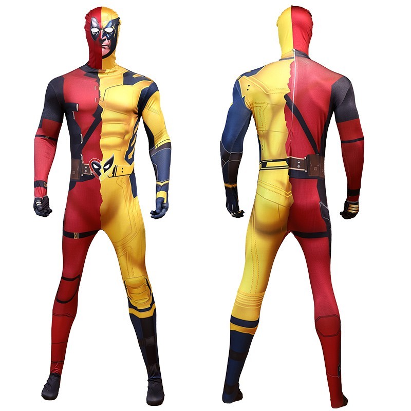 Boys Wolverine Costume Halloween Superhero Cosplay Boys Wolverine Costume Halloween Superhero Cosplay