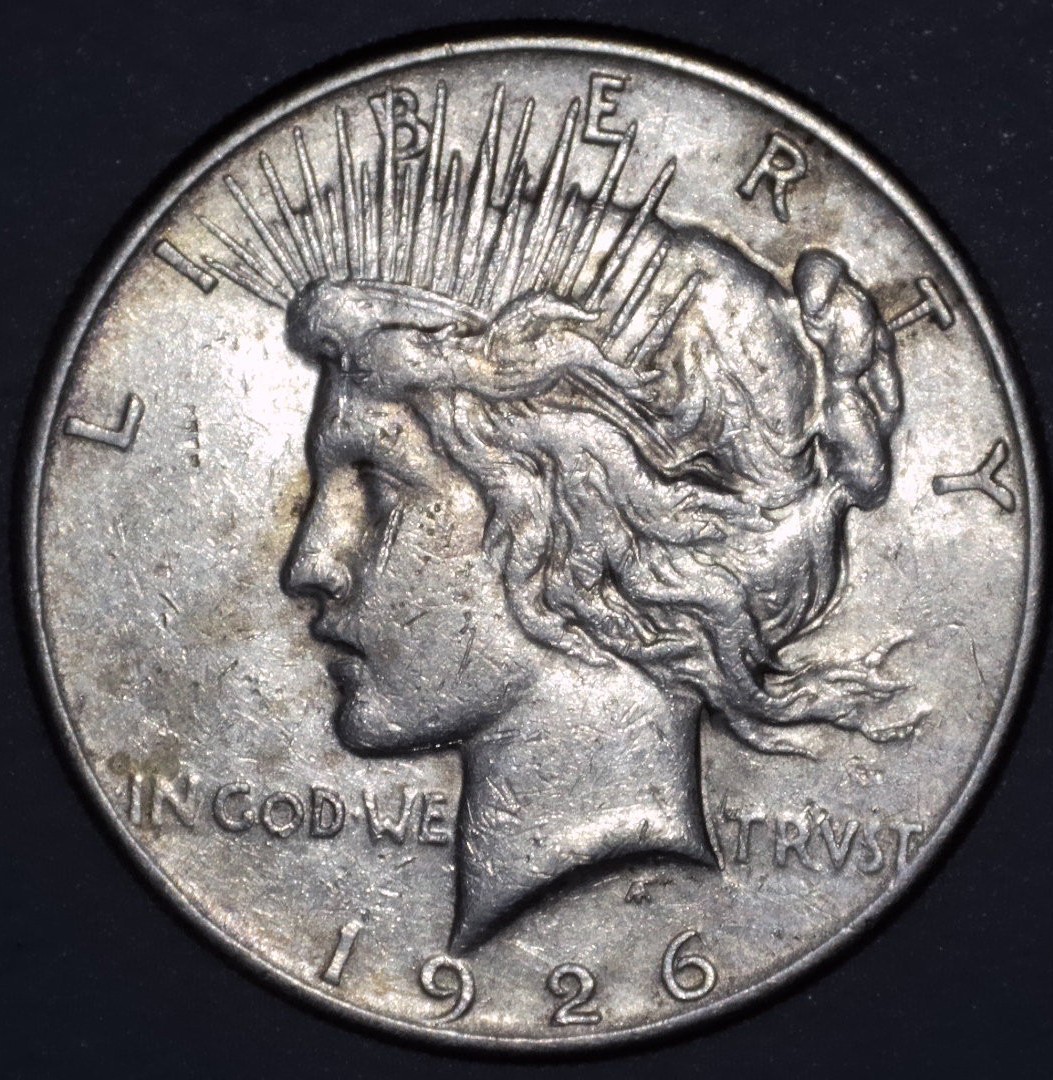 1926 S Peace Dollar AU 1926 S Peace Dollar AU