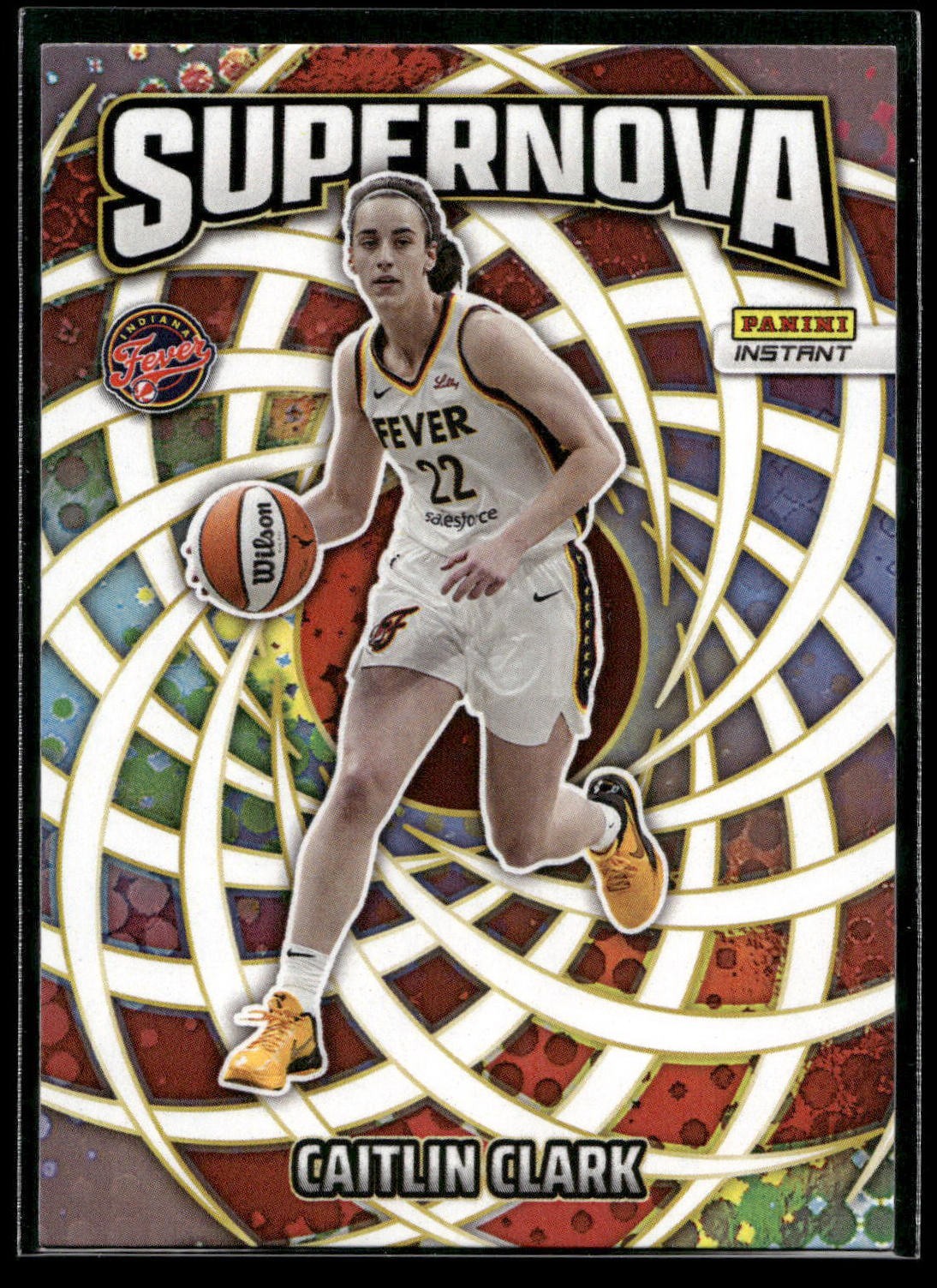 2025 Panini Instant WNBA Caitlin Clark SUPERNOVA 1/3655 SP Indiana Fever #SN-1 2025 Panini Instant WNBA Caitlin Clark SUPERNOVA 1/3655 SP Indiana Fever #SN-1