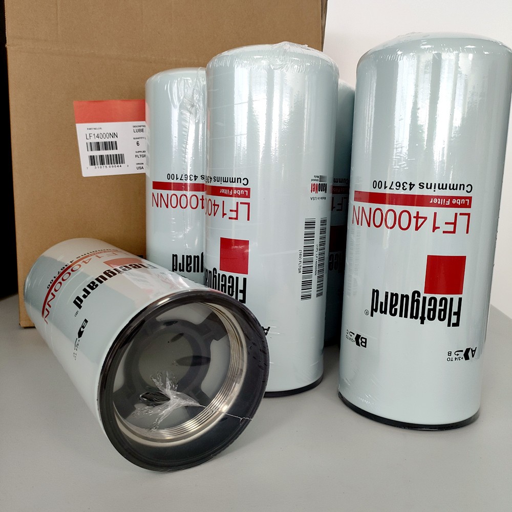 6 Pack Genuine Fleetguard LF14000NN Oil Filter Cummins ISX 4367100 