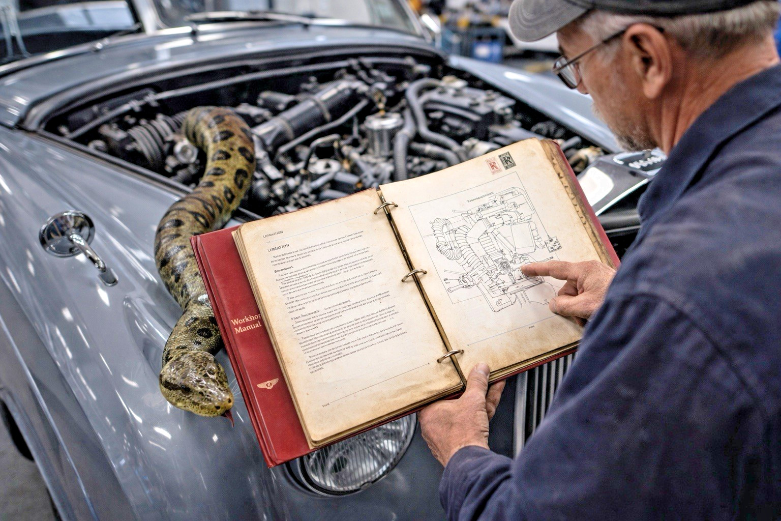 Original Rolls-Royce Bentley Factory Workshop Manual Silver Cloud Phantom V