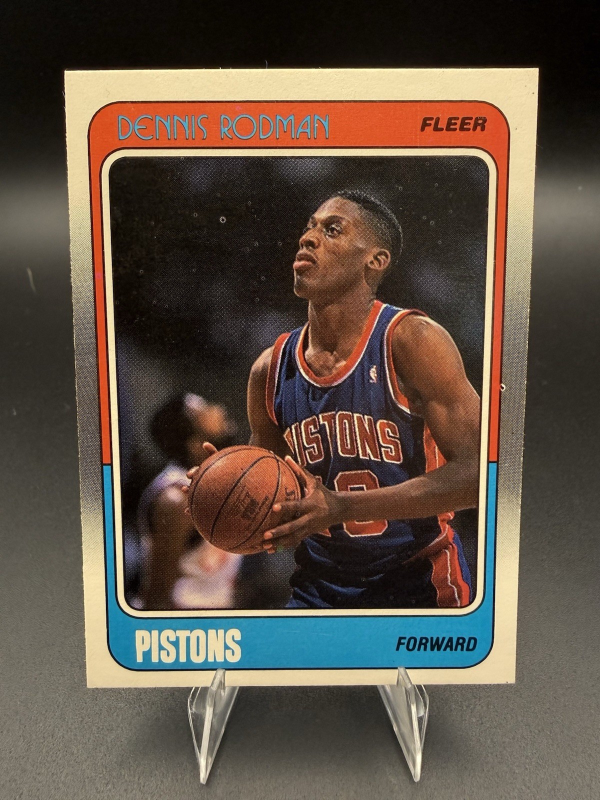 1988-89 Fleer DENNIS RODMAN #43 RC