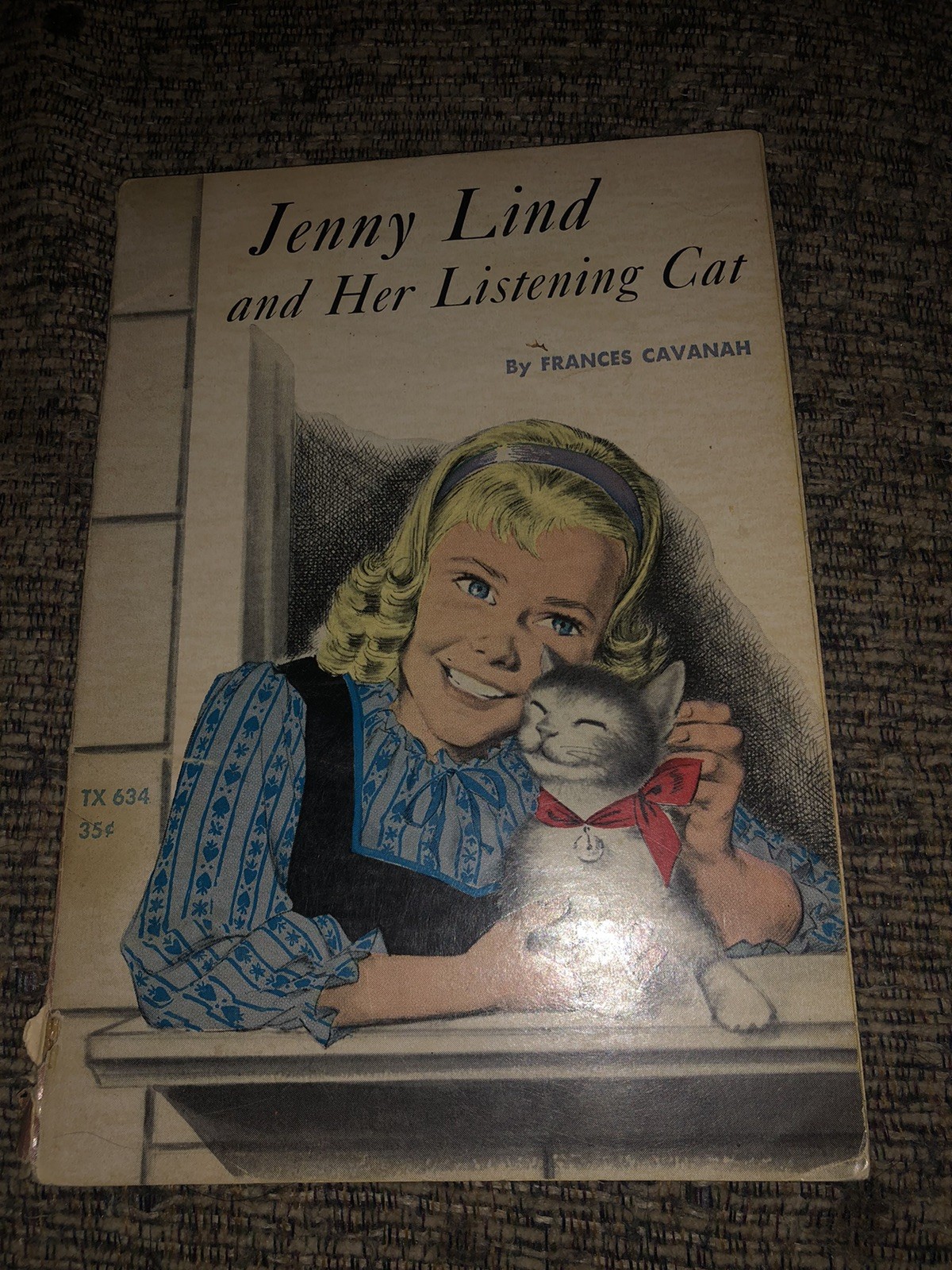 Jenny Lind and Her Listening Cat November 1964 1st Print Scholastic
