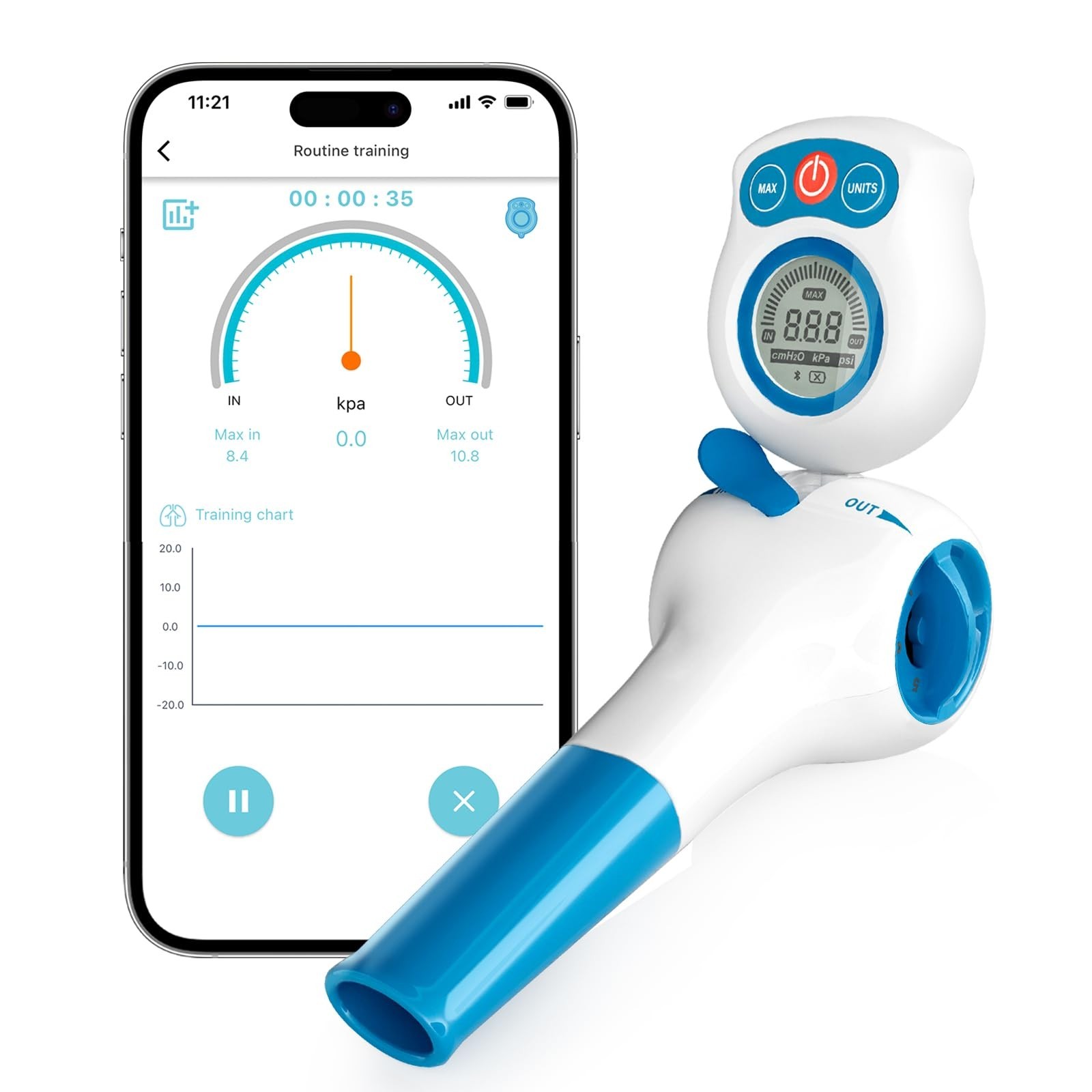 Sonmol Digital Breathing Exercise Device for Lungs | Lung Trainer for Respira... Sonmol Digital Breathing Exercise Device for Lungs | Lung Trainer for Respira...