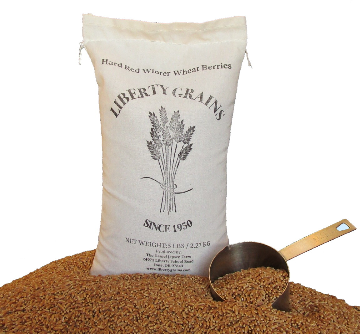 Hard Red Winter Wheat Berries - Family Farm, Single Source, small to bulk size Hard Red Winter Wheat Berries - Family Farm, Single Source, small to bulk size