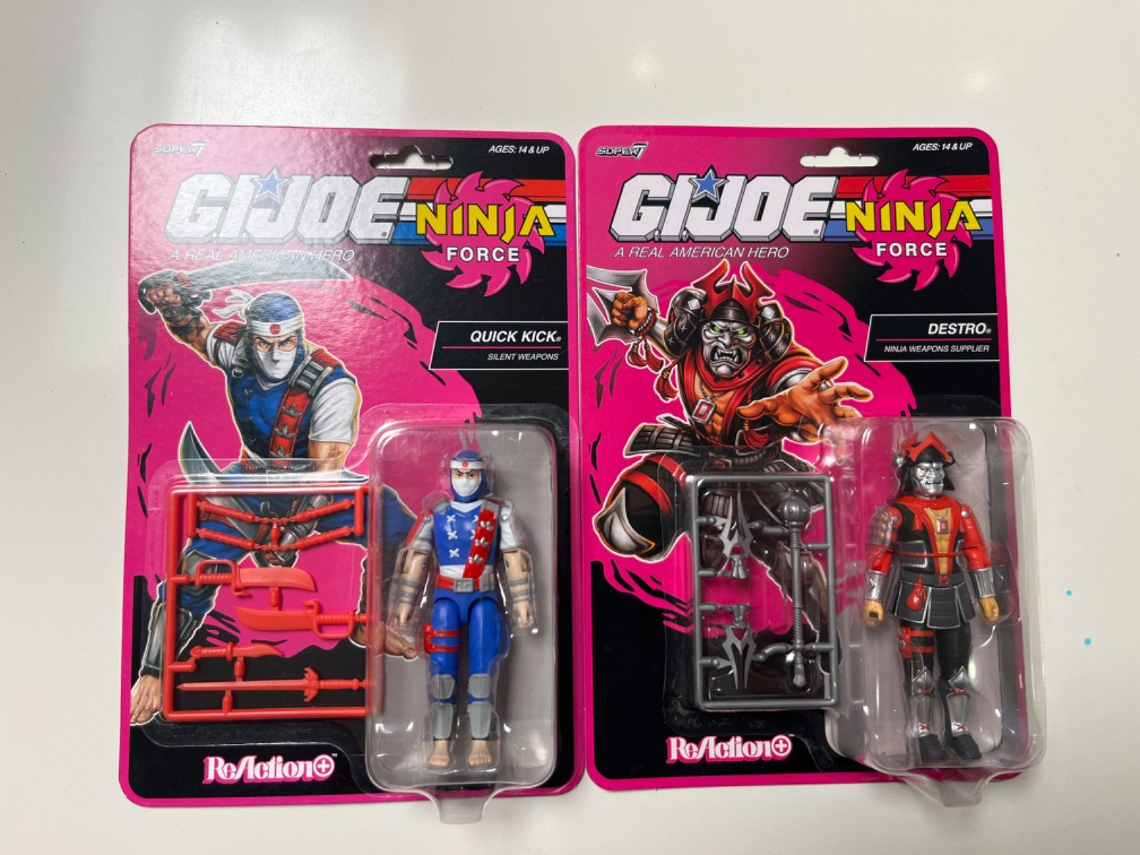 RARE GI JOE ACTION FIGURE HASBRO NINJA FORCE DESTRO & QUICK KICK 2026 =IN HAND RARE GI JOE ACTION FIGURE HASBRO NINJA FORCE DESTRO & QUICK KICK 2026 =IN HAND
